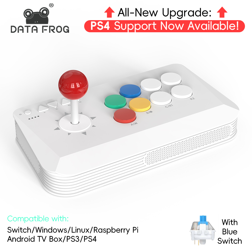 Arcade Stick Joystick - DATA FROG Controller Arcade Ergonomico Wireless