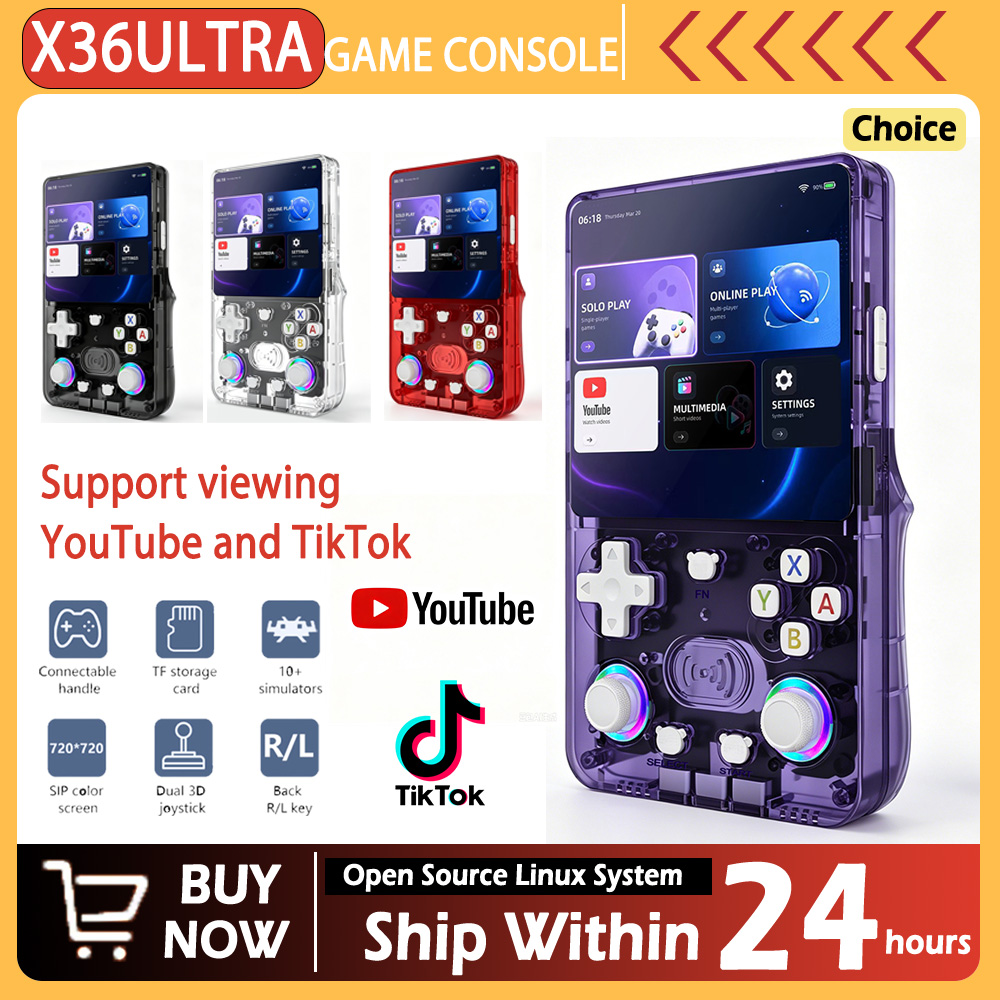 Retro Gaming Handheld Console - Nuova console di gioco portatile X36