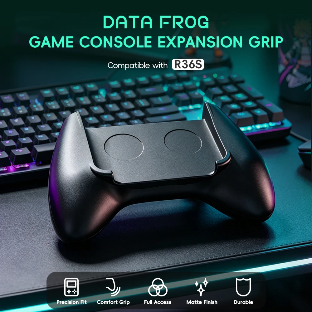 Retro Gaming Handheld Console - Data Frog R36S Game Grip, impugnatura
