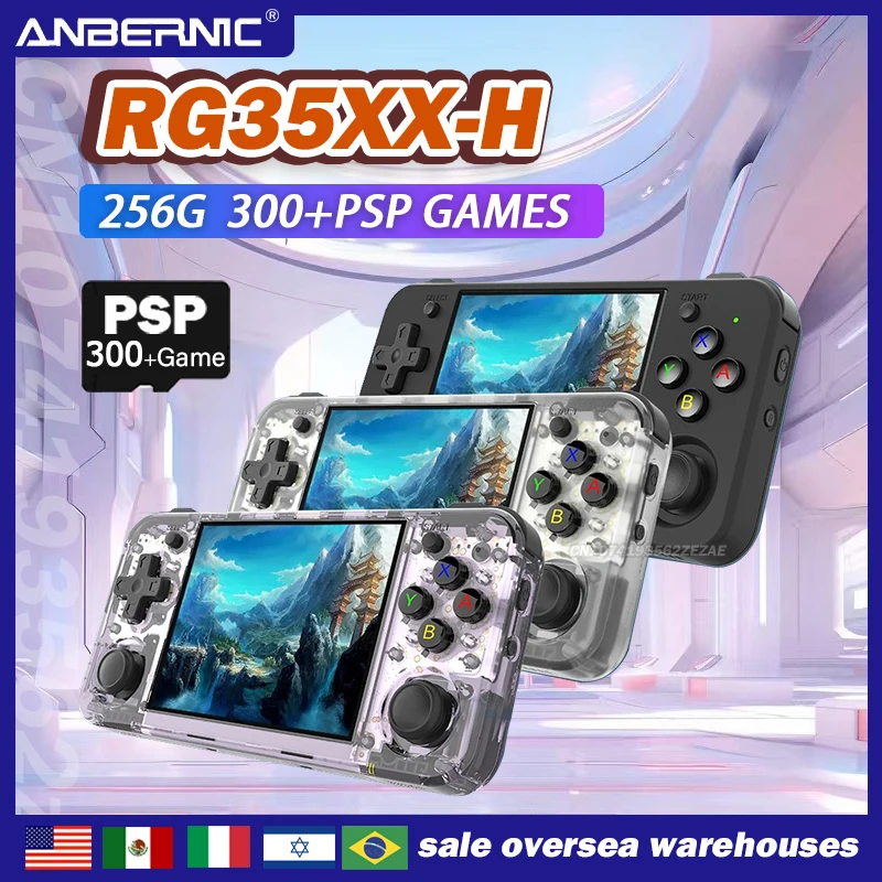 Retro Gaming Tv - ANBERNIC RG35XX H Console portatili Schermo