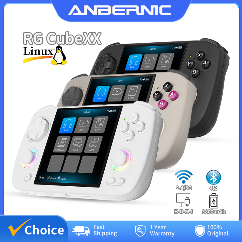 Retro Gaming Kiosk - ANBERNIC RG Cubexx Console di gioco