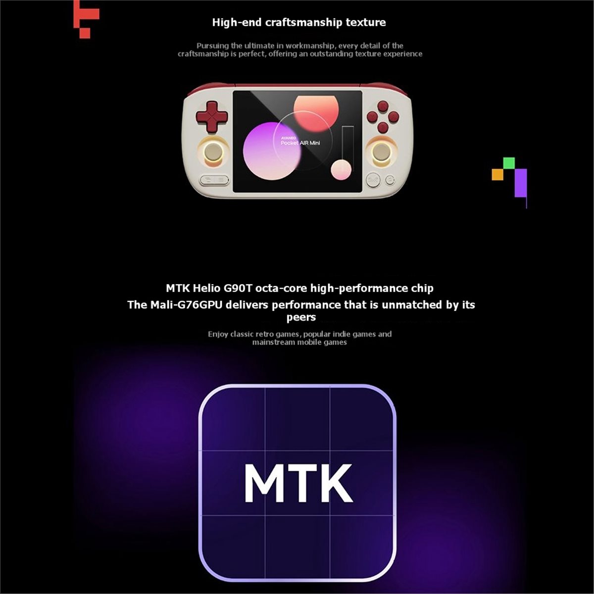 ■ ★ Nuova Console di Gioco Por - Retro Gaming Handheld Console recensione e prezzo