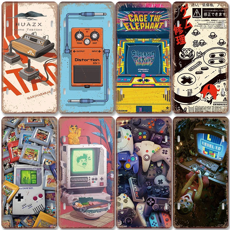 Targa in Metallo Vintage per G - Retro Gaming Tv recensione e prezzo