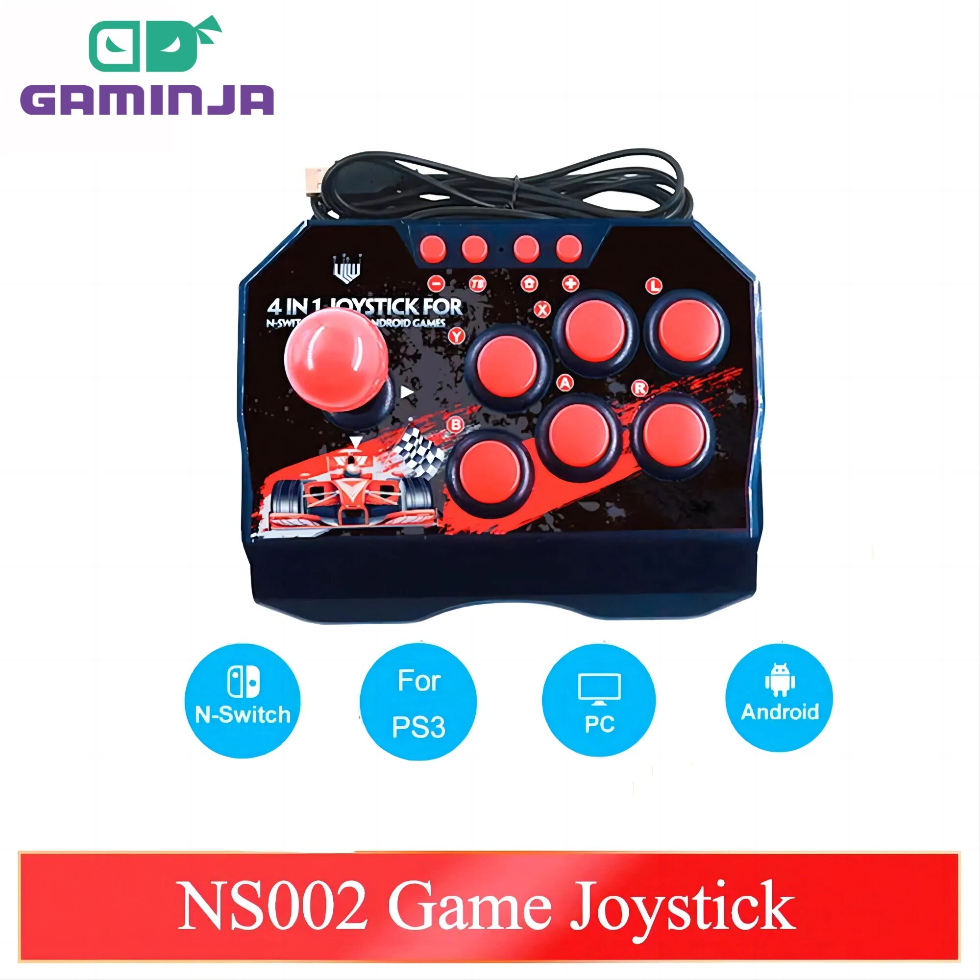 GAMINJA NS002 4 In 1 Retro Arc - Retro Gaming Raspberry Pi Zero recensione e prezzo