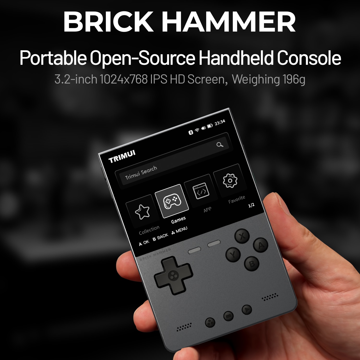 TRIMUI BRICK HAMMER Console di - Retro Gaming Kiosk recensione e prezzo