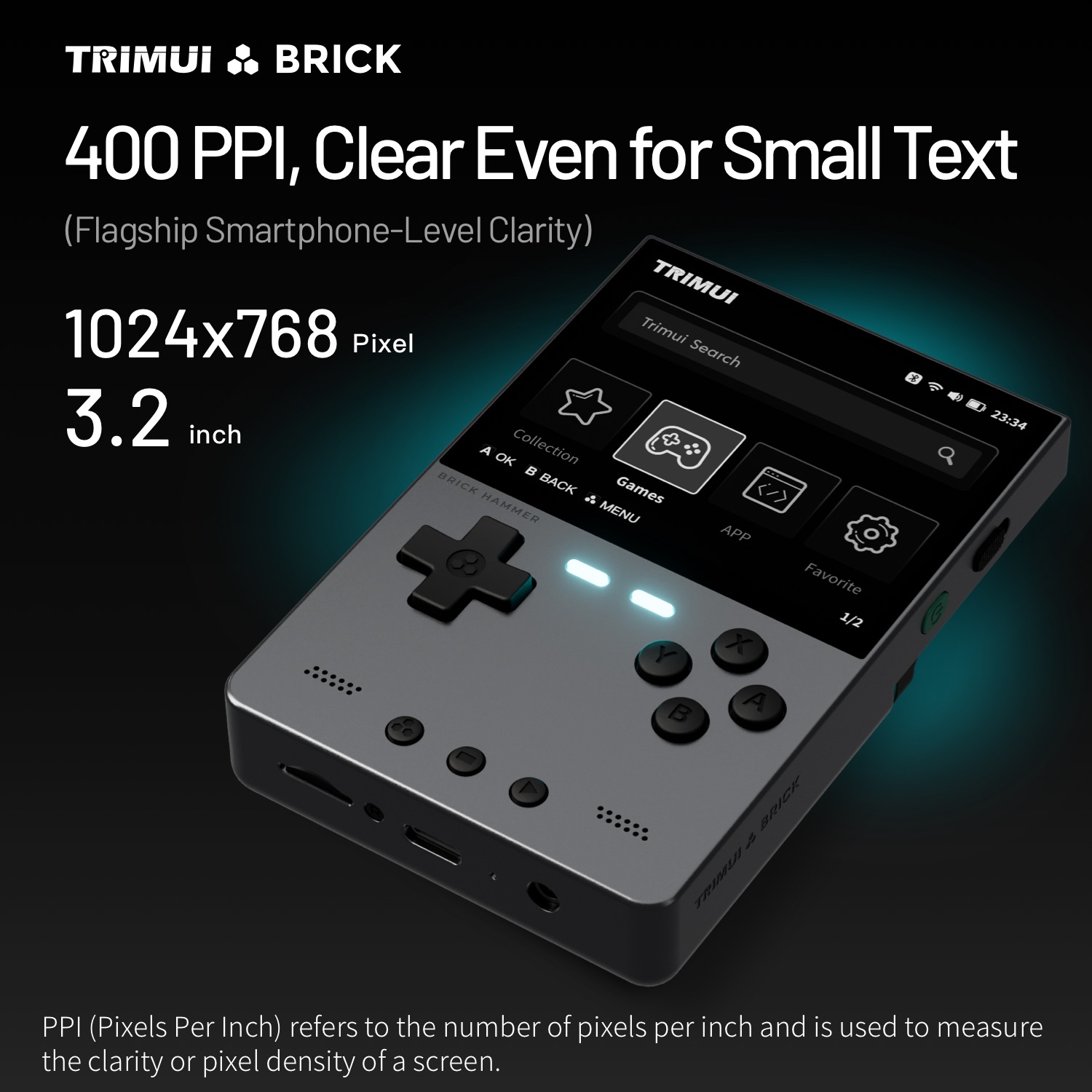TRIMUI BRICK HAMMER Console di - Retro Gaming Kiosk recensione e prezzo