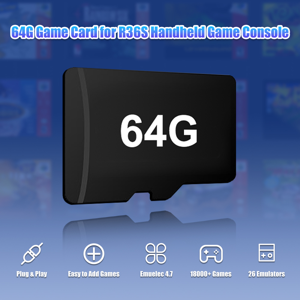 Scheda TF di gioco 64G per con - Retro Gaming Handheld Console recensione e prezzo